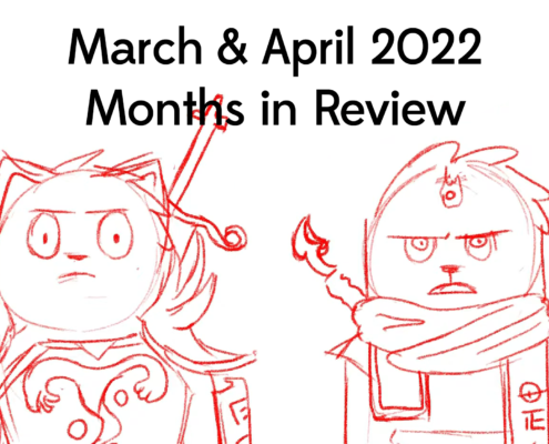 March & April in Review 2022 Banner