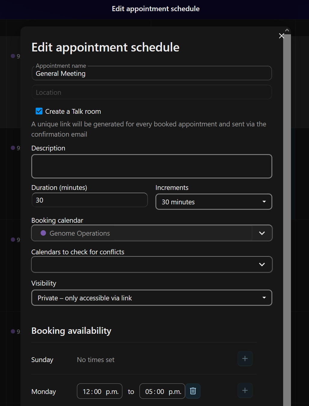 EditAppointments