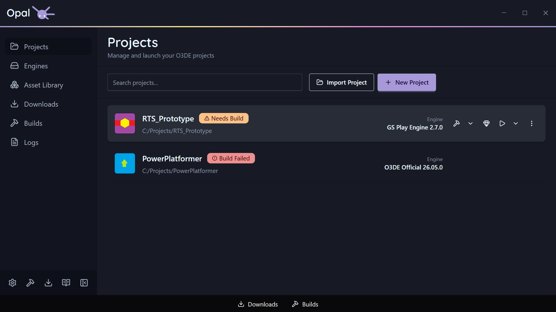 Projects-Dark